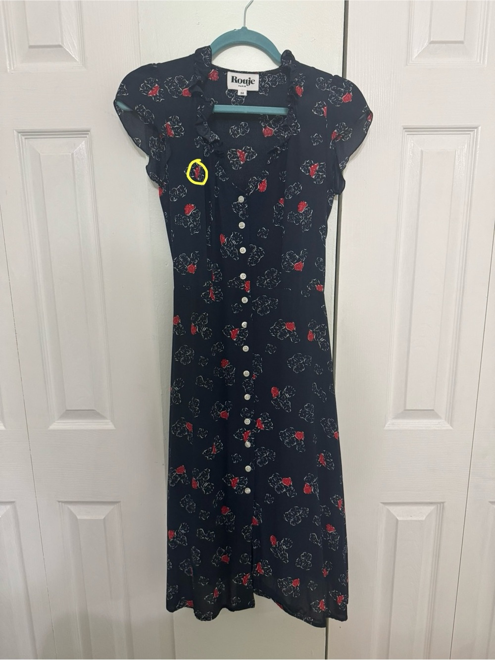 Rouje Lena Button Down Dress - Picture 8 of 8